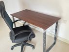 Computer table with steel leg (B99)