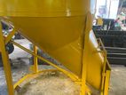 Concrete Bucket 1000 L with Safety Cage