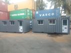 container box modification office, cabana, cafe and home