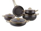 Cookware Casserole Set Granit 9PCS