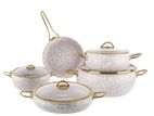 Cookware Casserole Set Granit 9PCS
