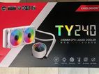 COOLMOON - ARGB TY240 Liquid Cooler (Black)