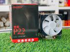 Coolmoon P22 CPU Air Cooler 4GB 120MM Fan
