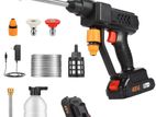 Cordless High Pressure Washer Gun With Double 48v Battery