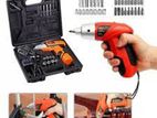 Cordless Power & Hand Tool Kit with Screwdriver 45 PCs Tools