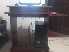Core 2 Duo Full Set Desktop PC With Table