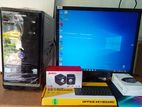 Core 2 Quad 500GB 4 GB 19” LED Screen with full set