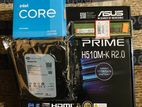 Core i3-10105 10th Gen with Asus Prime H510M-K R.20