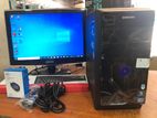 Core I3 2nd, 4gb Ram,19’’ Wide Monitor Full Set Desktop Cpu Computer