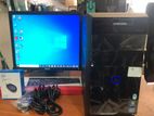 Core i3 2nd Gen 4GB Ram 17” Monitor Full Set Desktop Computer Cpu