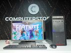CORE I3 2ND Gen 8GB RAM 128GB SSD 500GB HDD 19" SQ Monitor FULL SET