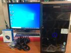 Core i3 2nd Gen 8GB Ram 17” Monitor Full Set Desktop Computer Cpu