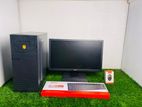 CORE I3 4TH GEN FULLSET DESKTOP WITH 20 INCH LED MONITOR