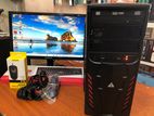 CORE i3 6TH, 8gb RAM, 22’’ WIDE MONITOR FULL SET DESKTOP CPU COMPUTER