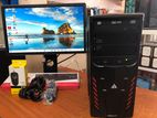 CORE i3 6TH, 8gb RAM, 24’’ WIDE MONITOR FULL SET DESKTOP CPU COMPUTER