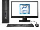 Core i3 6th Gen-8GB 500GB HDD 22" inch Wide Monitor-