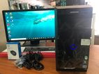 CORE i5 4TH, 4gb RAM, 22’’ wide Monitor Full Set Desktop Cpu Computer