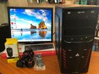 CORE i5 6TH, 8gb RAM, 17’’ MONITOR FULL SET DESKTOP CPU COMPUTER
