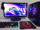 Core i5- 6th Gaming /PC / 8GB RAM/ 256G SSD +22" Monitor-RGB Fan