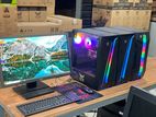 Core i5 6th GEN 8GB D4 RAM 128GB SSD+ 500GB HDD -24" Wide Full Gaming PC