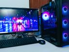 Core i5 6th Gen 8GB Ram+240 SSD+500GB HDD +22 " Wide IPS Monitor SET