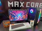 Core i5 8th Gen|8GB RAM|128 SSD + 500 HDD PC 24" Monitor Gaming Fullset