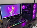 Core i7- 4th Gen 8GB 128SSD 500GB 22" Monitor RGB