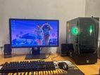 Core I7 Rx580 8GB Gaming Pc Full Set