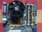 Core2Quad Motherboard with CPU