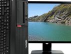 Corei5 6t Gen 8GB/128 SSD 500GB 22″ Wide LCD Full Set