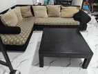 Corner Sofa Set with Cofee Table