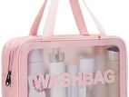 Cosmetic Travel Wash Bag (Pink)