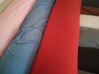 Cotton with polyester mix materials