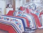 Cotton Bedsheet with 2 pillow Covers - Queen size