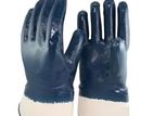 Cotton Jersey PVC Gloves - Nitrile