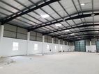 CP38984 - 12,800 Sq.ft Warehouse for Rent in Wattala