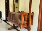 Wooden Baby Cradle
