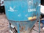 Crane Concrete bucket 1000L
