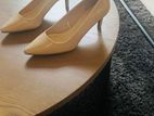 Cream Colour Court Shoes