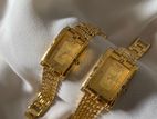 Credit Suisse 1G Fine Gold Ingot pair Watch
