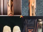 Cricket Bat with Bags and Pads