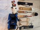 Cricket Equipment Set with 2 Bats