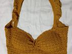 Crochet Crop Top Hand made