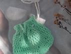 Crochet Drawstring Pouch