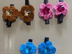 Crochet Hair Clips