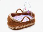 Crochet Moses Baby Basket Cot
