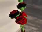 Crochet Rose Boquet