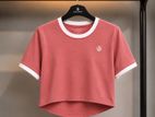 Crop Top Back Hem Tail Wholesale
