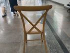 cross back chair