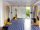 Cross Over Gym Machine